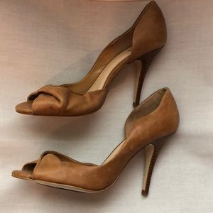 Bakers Shoes - Bakers Brown Cognac Sandal High Heels Bakers Shoes - Bakers Brown Cognac Sandal High Heels